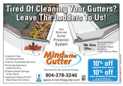 Tired of Cleaning your Gutters?